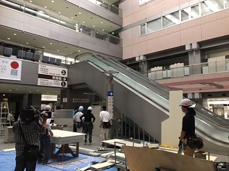 工藤 淳之介「中央区役所大引っ越し」