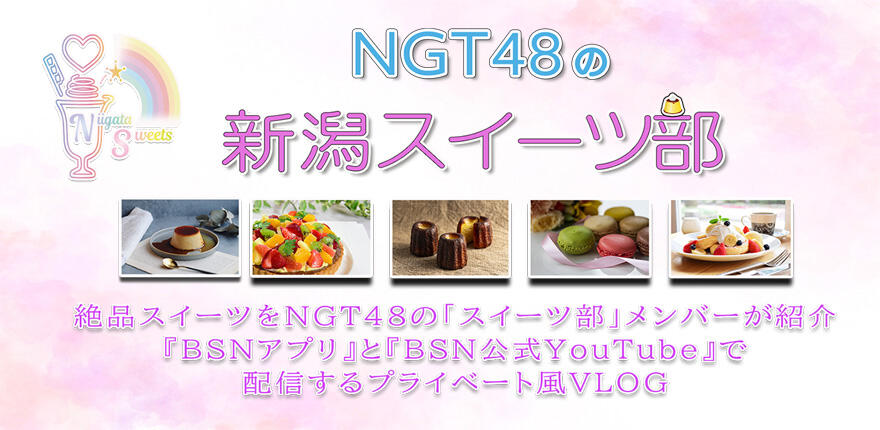 NGT48の新潟スイーツ部イメージ