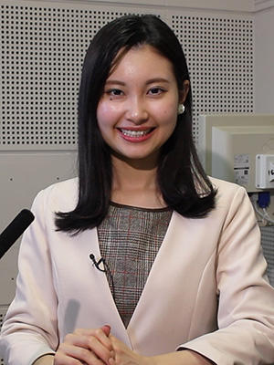 アナウンス部 行貝寧々