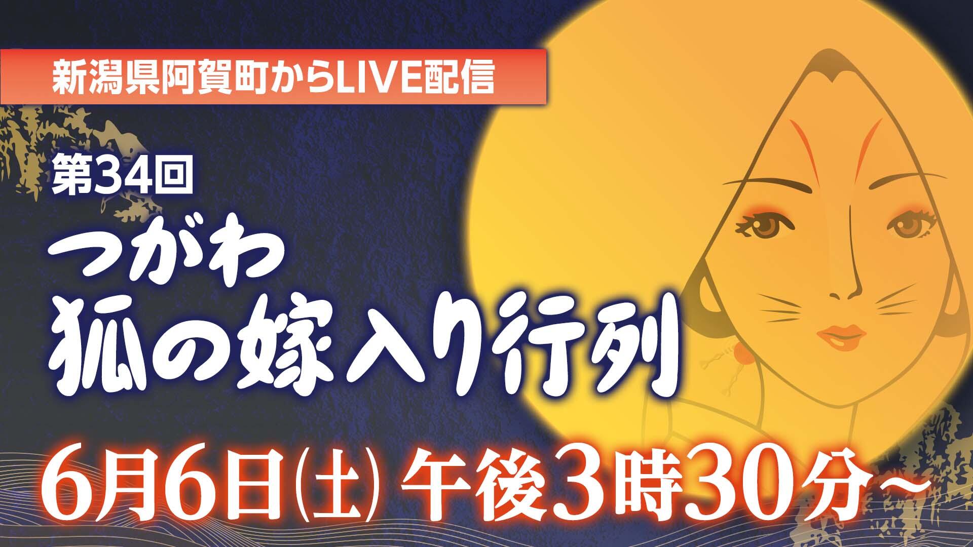 つがわ狐の嫁入り行列