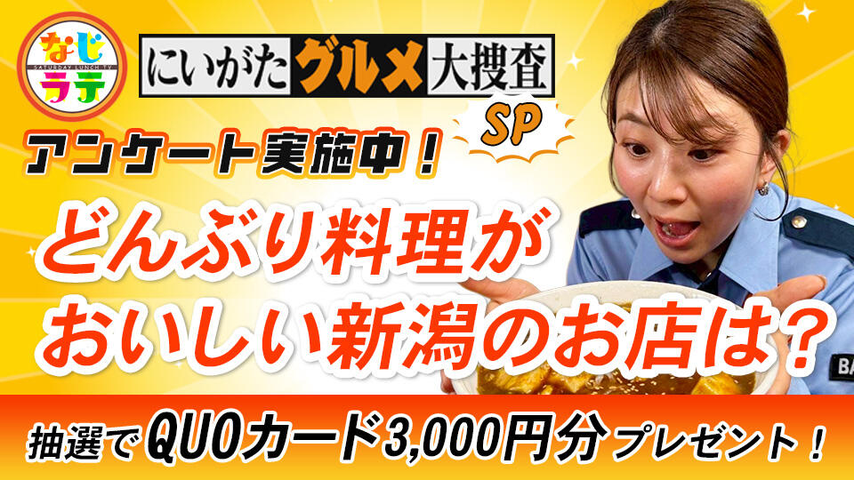 なじラテ グルメ大捜査SP『新潟どんぶり総選挙』