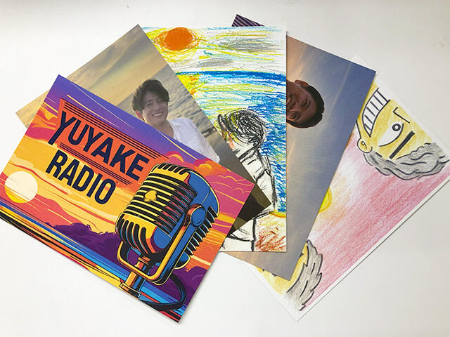 夕やけラジオ ポストカード