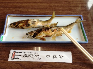 越後川口やな場