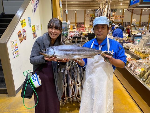岩船港鮮魚センター　お歳暮市