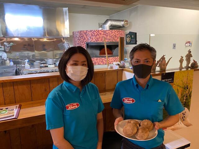 Pizza & Caffe Albero（アルベーロ）　天恵菇のピッツァ！
