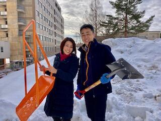 越後雪かき道場