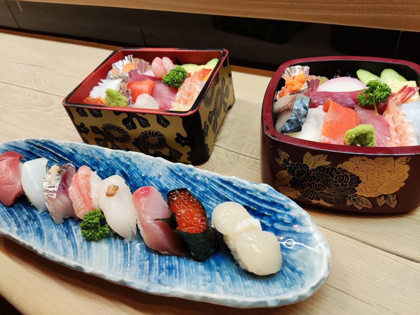 ランチに強い「こがね鮨」