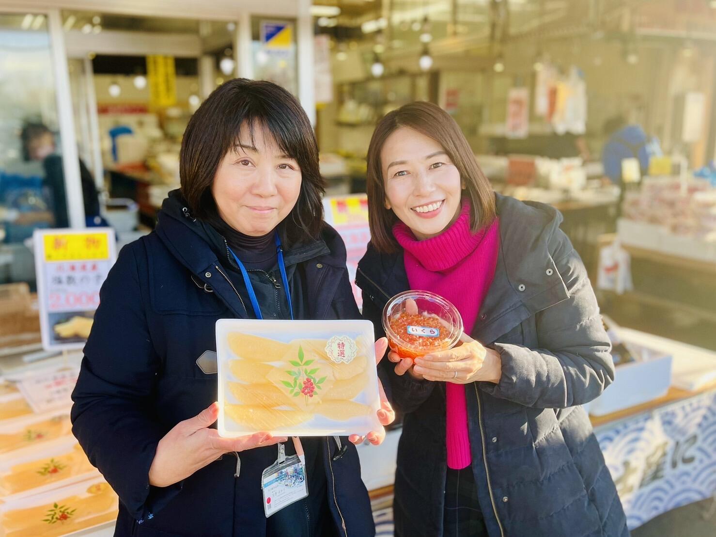 寺泊　魚の市場通り　年末大感謝祭！