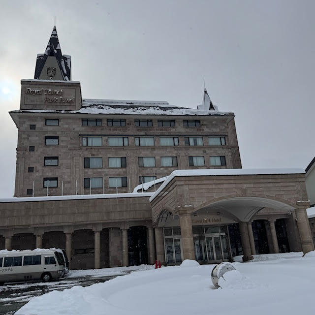 ロイヤル胎内パークホテル　スノーランドまもなく！