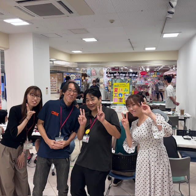 夏休み親子工作教室　イオン県央店