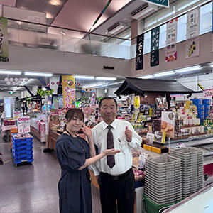 山形中継①「道の駅いいで めざみの里」