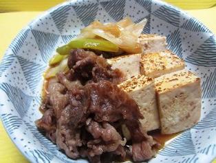 140123すき煮豆腐.JPG