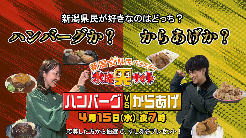 0193_水曜見ナイト_ハンバーグからあげ