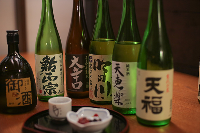 日本海の恵みと極上日本酒