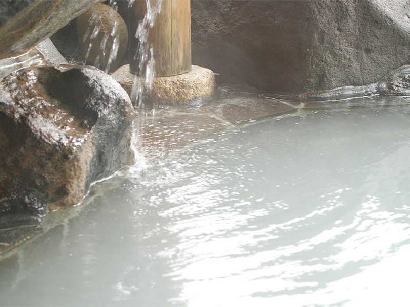 名湯でリフレッシュ