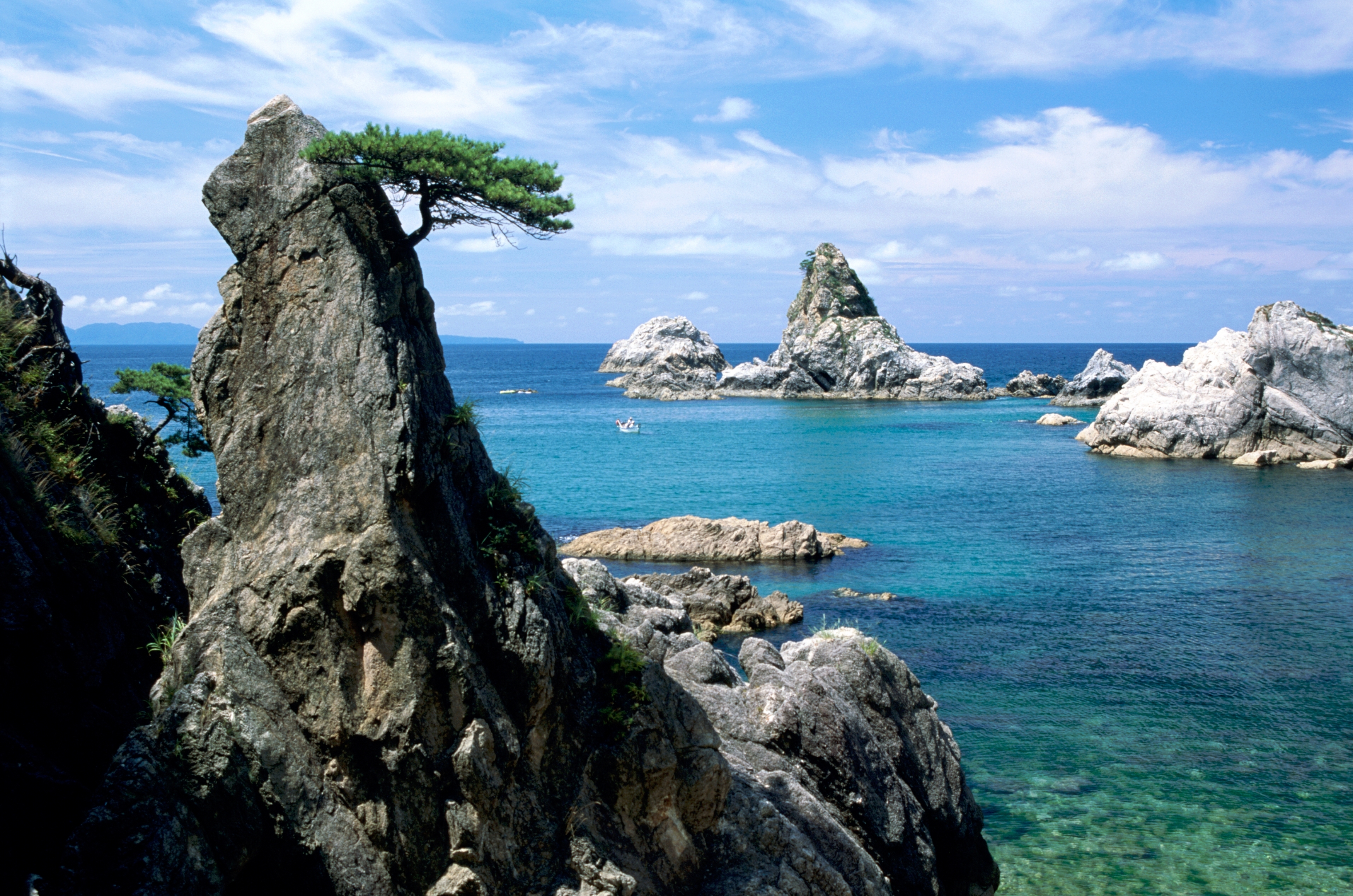 海と山が織りなす大自然