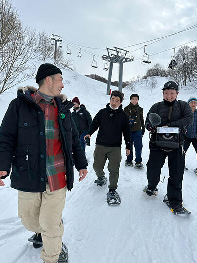 ラジオでリスナーと雪中キャンプ_イメージ１