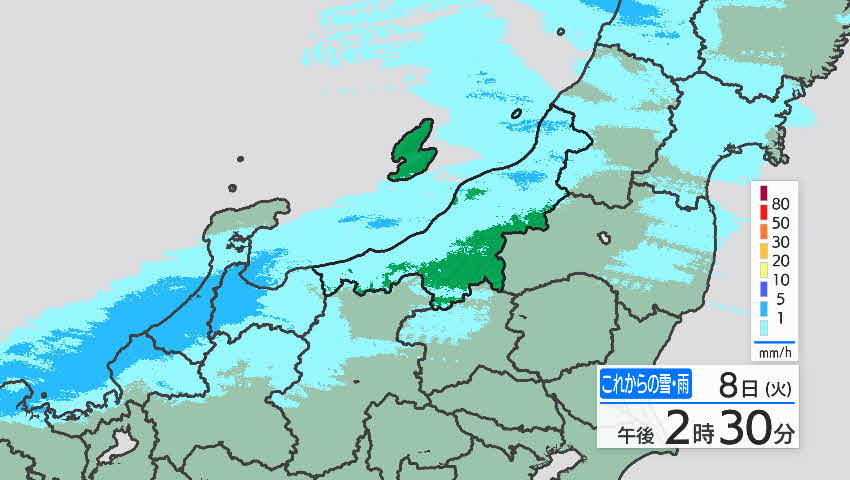 レーダーアメダス