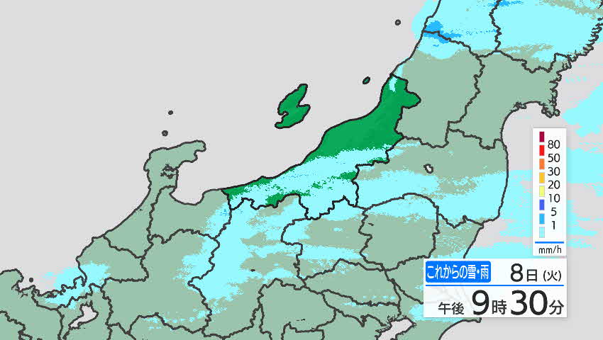 レーダーアメダス